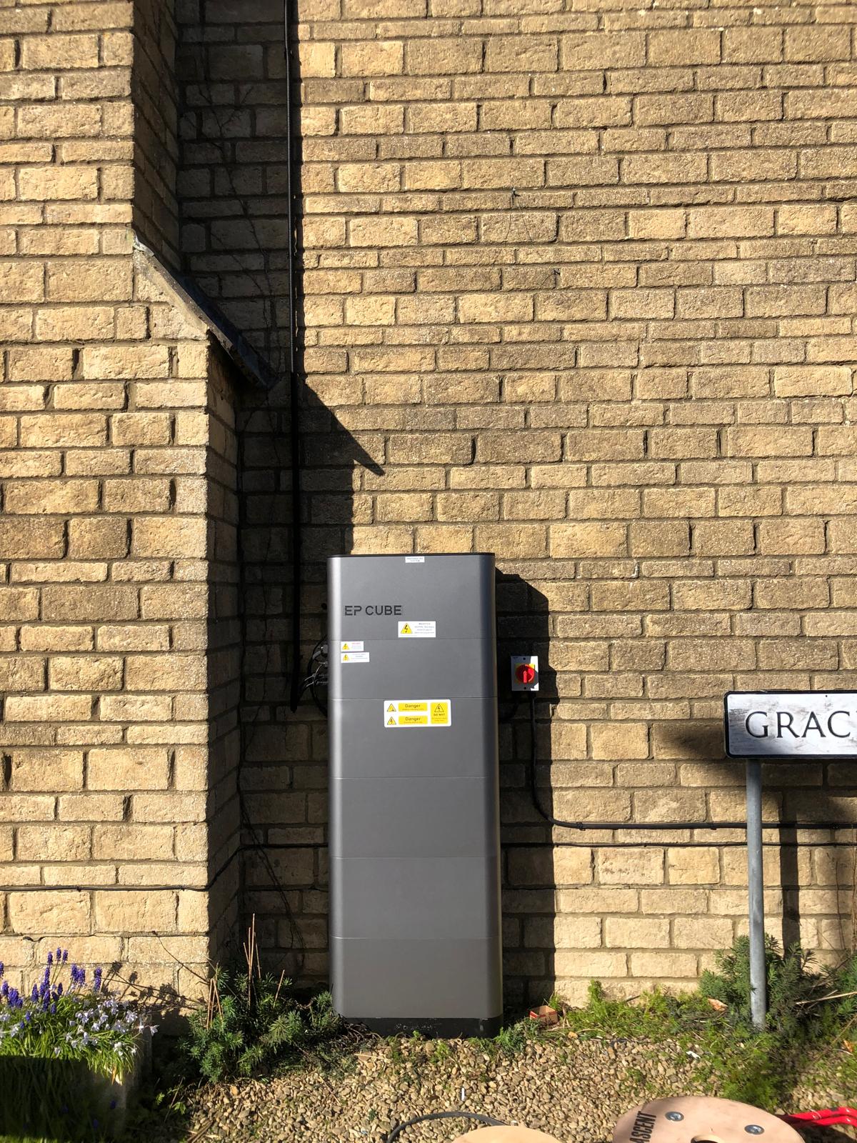 FoxESS EP Cube battery storage installation