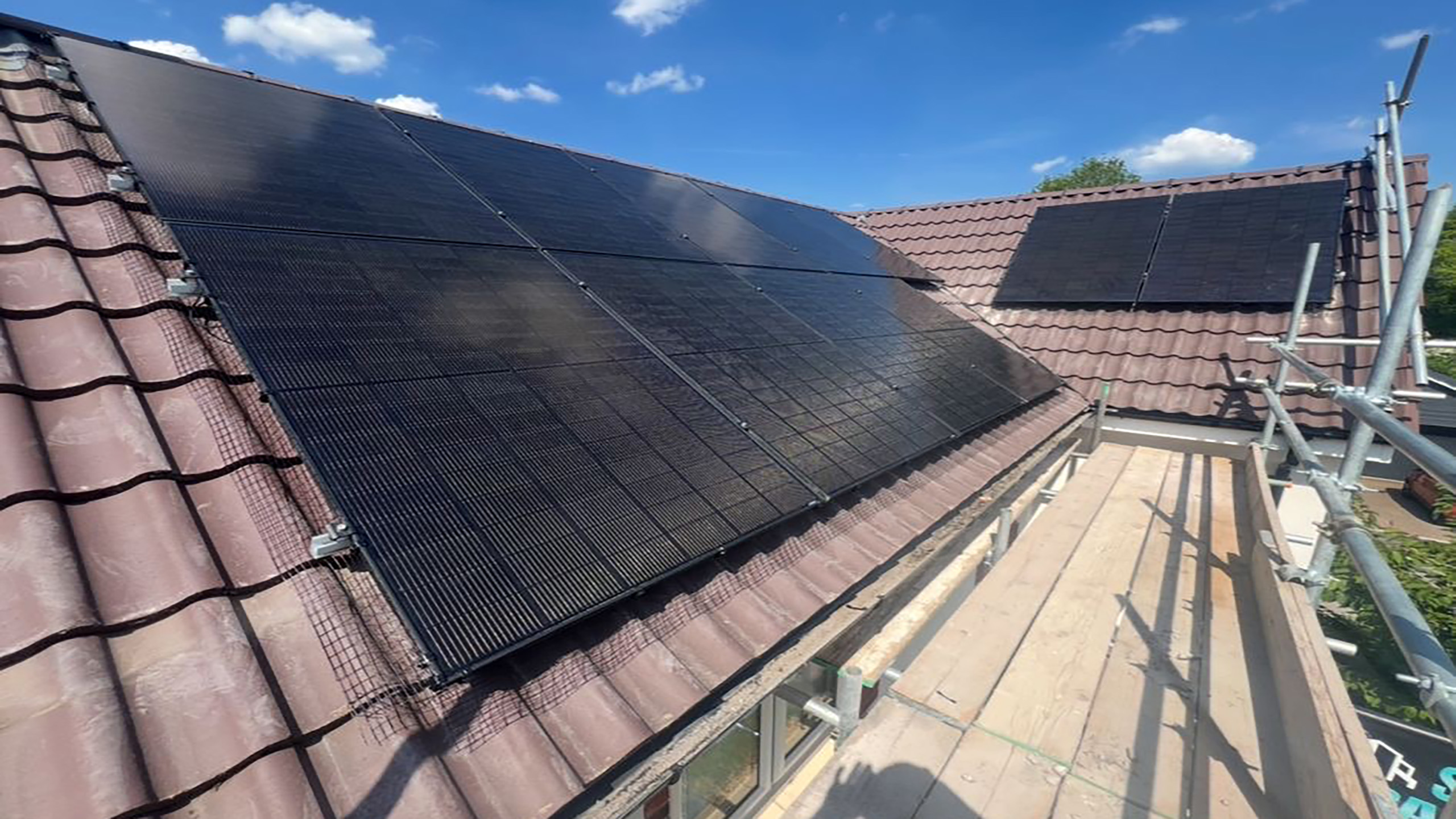 Roof retile and solar install Bristol