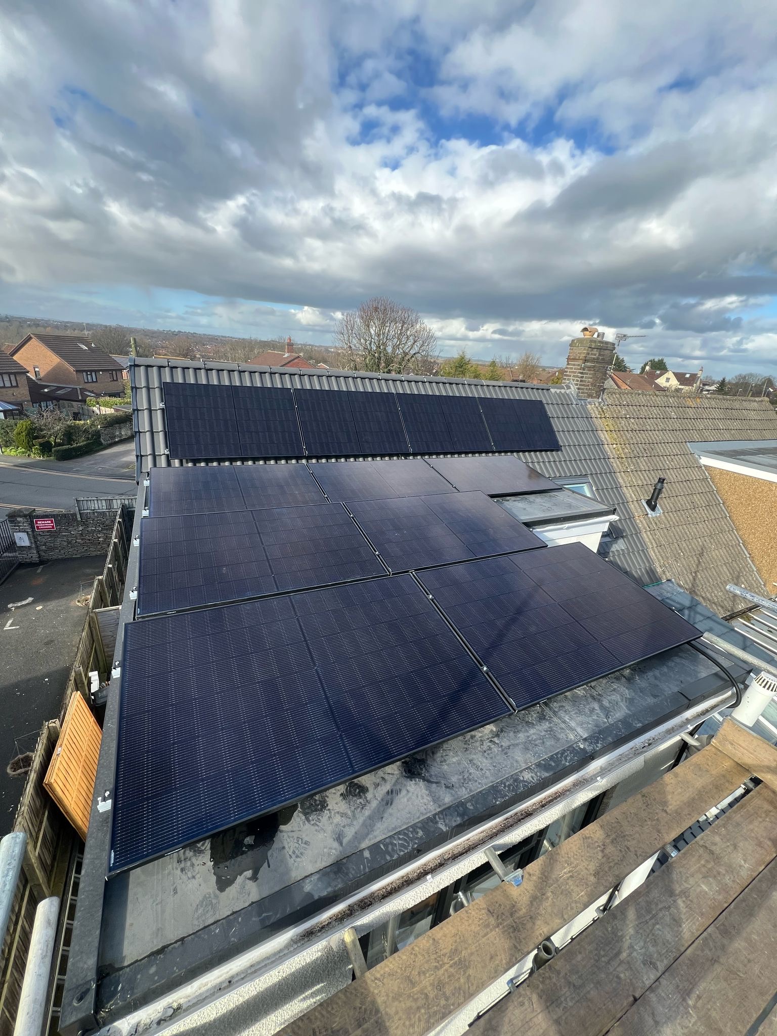 Completed solar works, South West