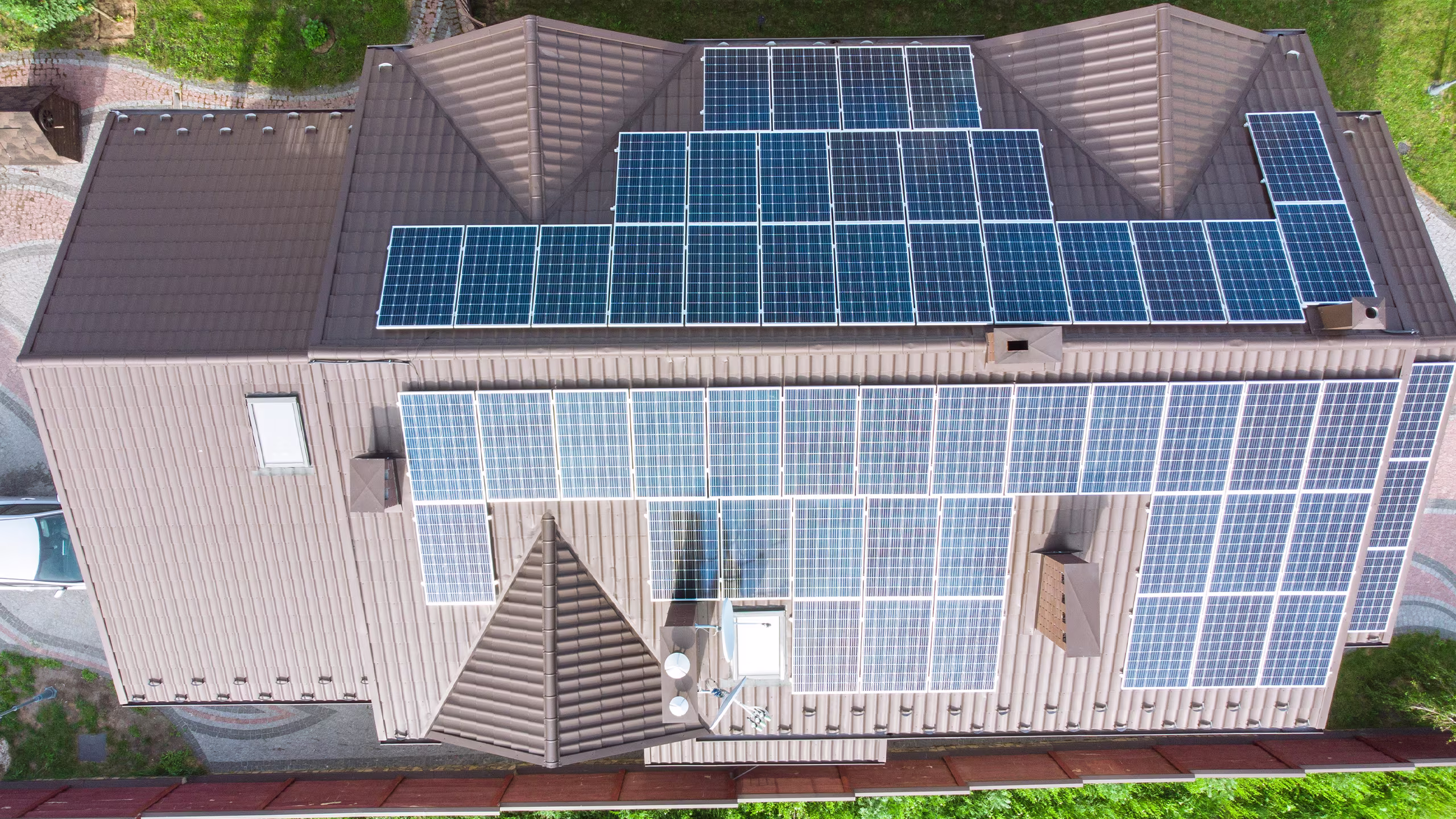 Solar panel installation completed in Somerset